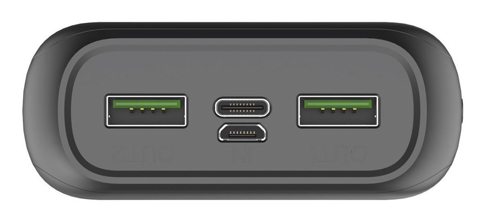 Celly PBE20000CBK batteria portatile Ioni di Litio 20000 mAh Nero