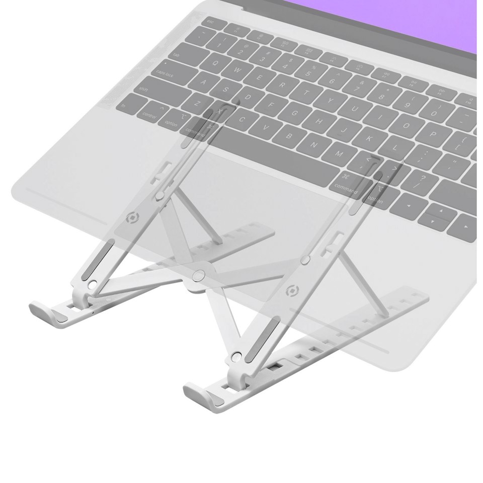 Celly SWMAGICSTAND2 Supporto per notebook e tablet Bianco 39,6 cm (15.6")