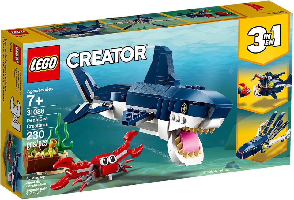 LEGO CREATOR: CREATURE DEGLI ABISSI