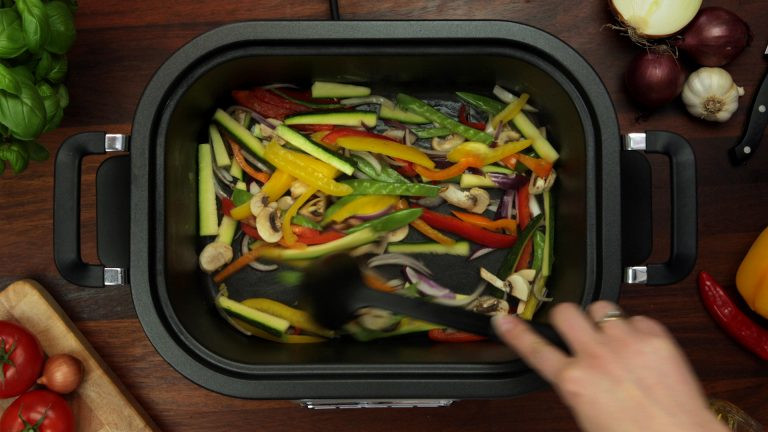 Crock-Pot CSC024 pentola a cottura lenta 5,6 L Nero, Acciaio inossidabile