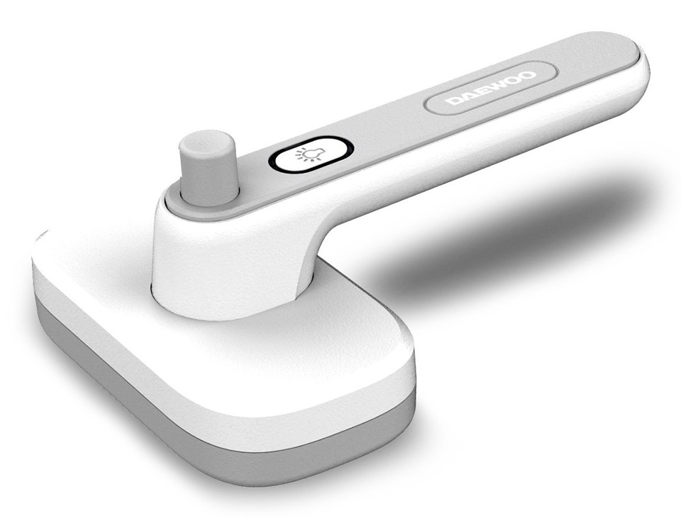 Daewoo D-0101124 pettine e spazzola per animali Grigio, Bianco Gatto/Cane