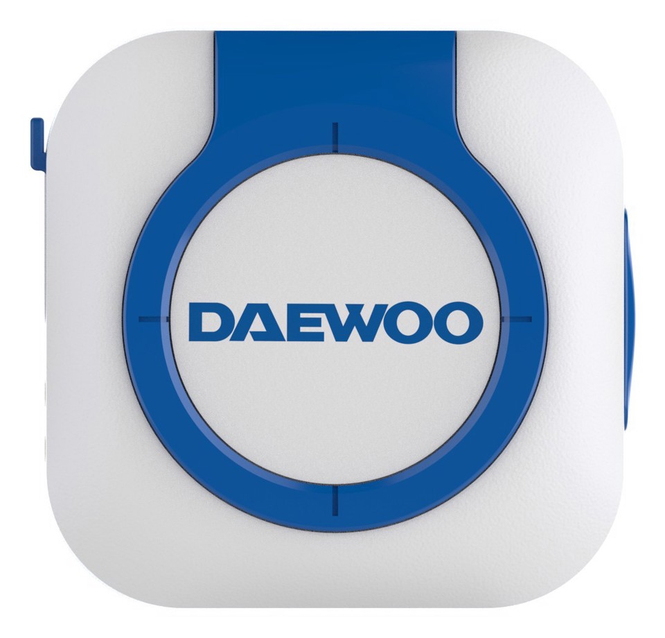 Daewoo D-C08 localizzatore e cercatore GPS PET Rilevatore GPS Blu, Bianco