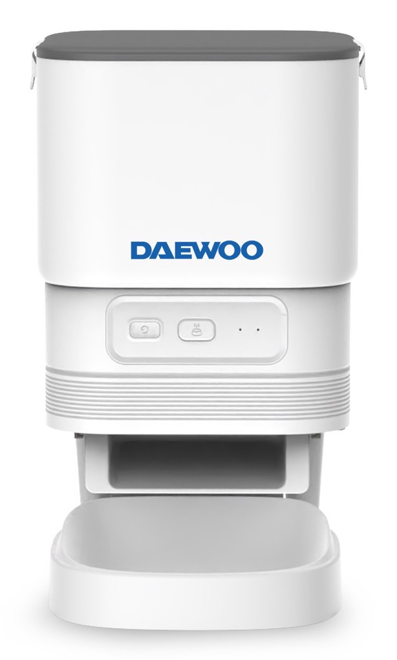 Daewoo D-PF13 Distributore di cibo e acqua automatico per animali domestici 4L Wi-Fi (Tuya App)