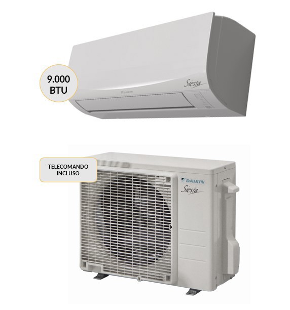 Daikin Condizionatore MONO split Inverter 9000 btu Wi-FiARXF25F + ATXF25F Climatizzatore Fisso