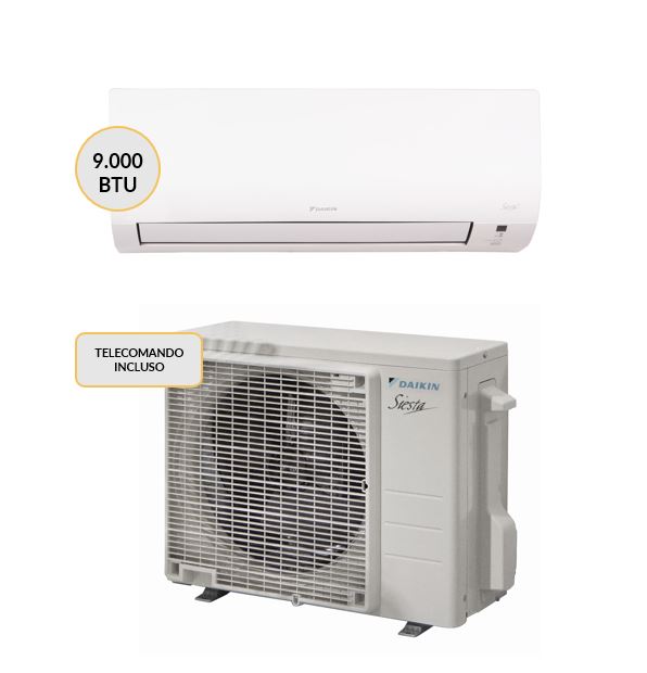 Daikin Condizionatore MONO split Inverter 9000 btu WiFi ATXP25N + ARXP25N Climatizzatore Fisso
