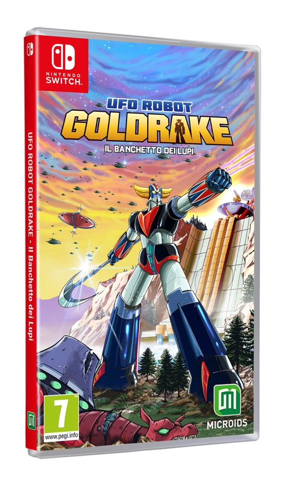 Deep Silver Ufo Robot Goldrake Banchetto Dei Lupi Standard Arabo, Inglese, Francese, ITA, Giapponese Nintendo Switch