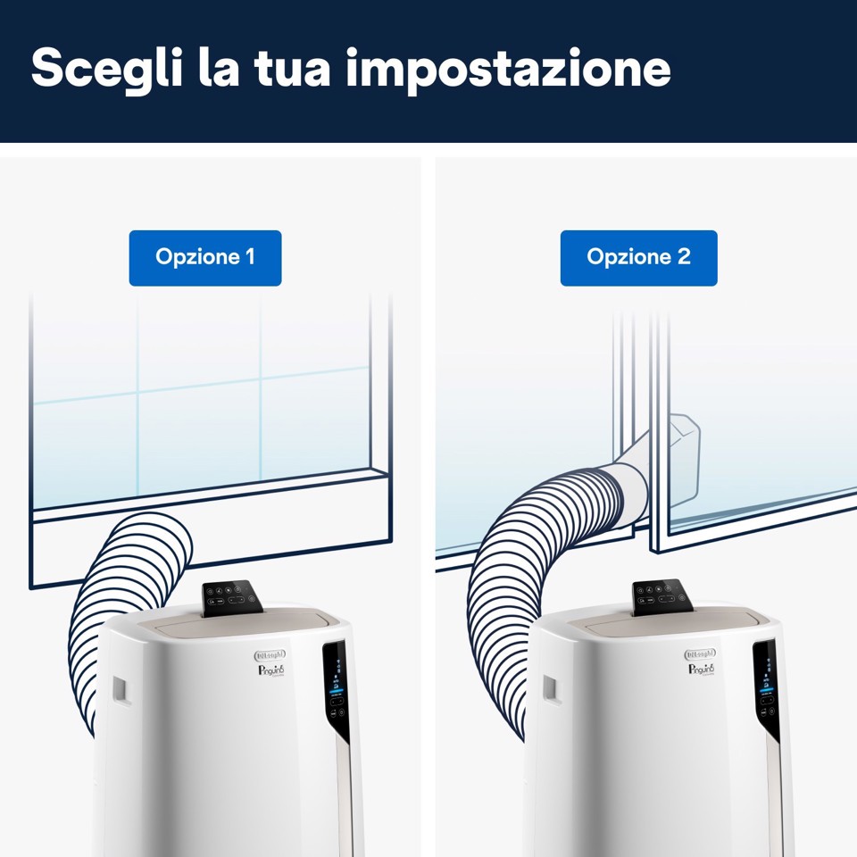 De’Longhi Climatizzatore portatile EL112 WiFi 11000BTu