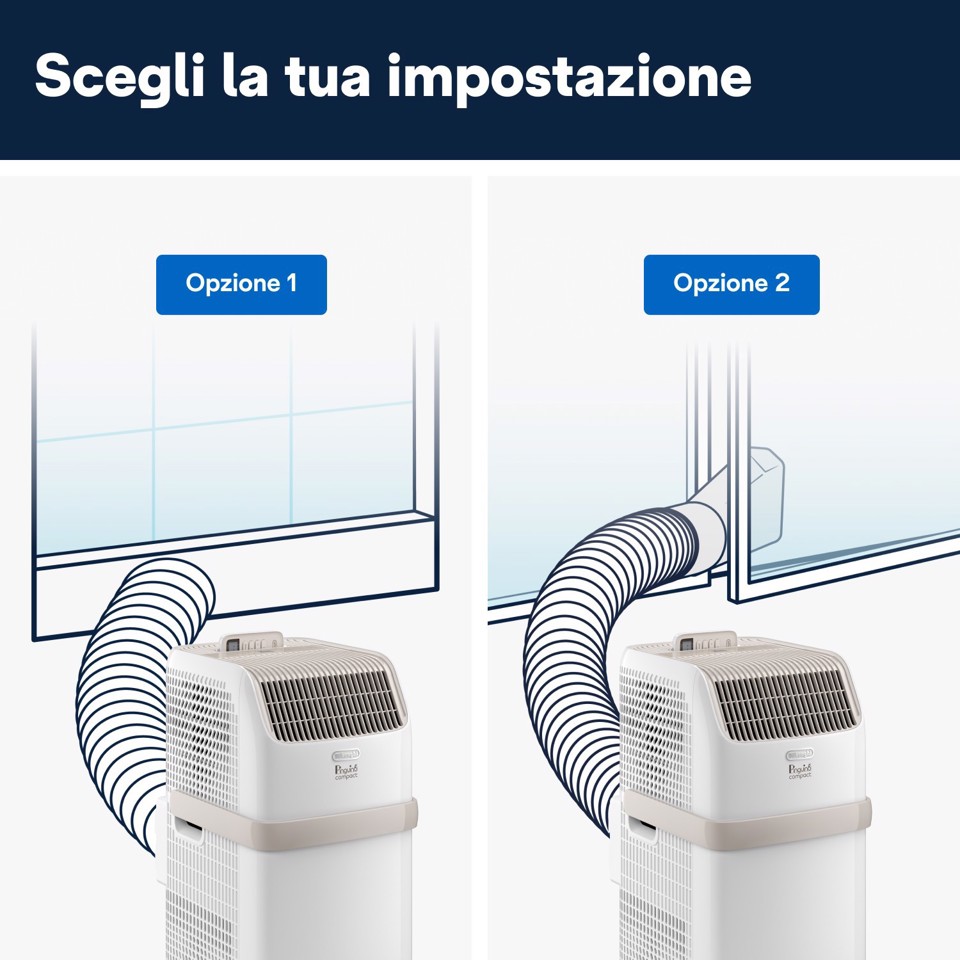 De’Longhi Climatizzatore portatile ES72 Classic 8300BTu