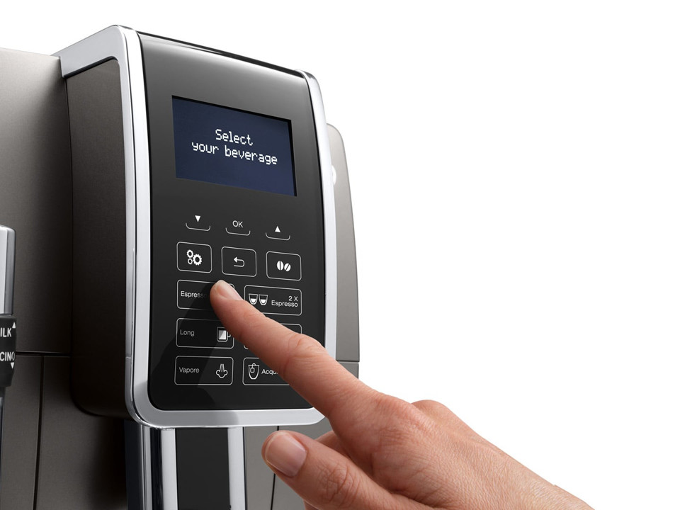 DeLonghi Dinamica Ecam Dinamica Aroma Bar ECAM359.37.TB Automatica Macchina per espresso 1,8 L