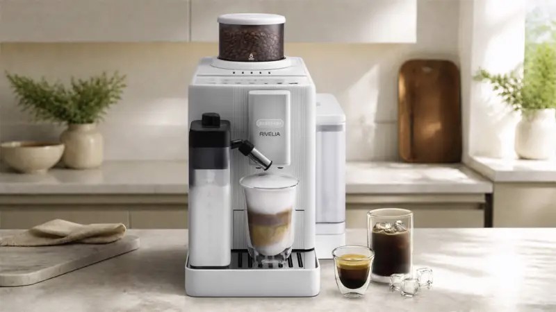 De’Longhi EXAM420.55.WXL macchina per caffè Automatica Macchina per espresso 1,4 L