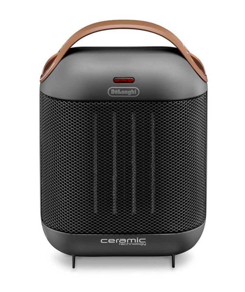 De’Longhi HFX30C18.AG Interno Nero, Grigio 1800 W Riscaldatore ambiente elettrico con ventilatore