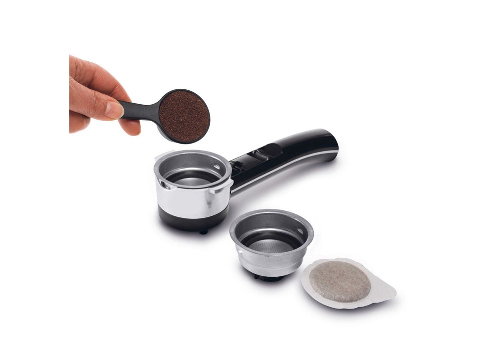 De’Longhi Icona Vintage - Macchina da Caffè Manuale Espresso e Cappuccino, Polvere e Cialde ESE,1.4L, Beige (ECOV311.BG)