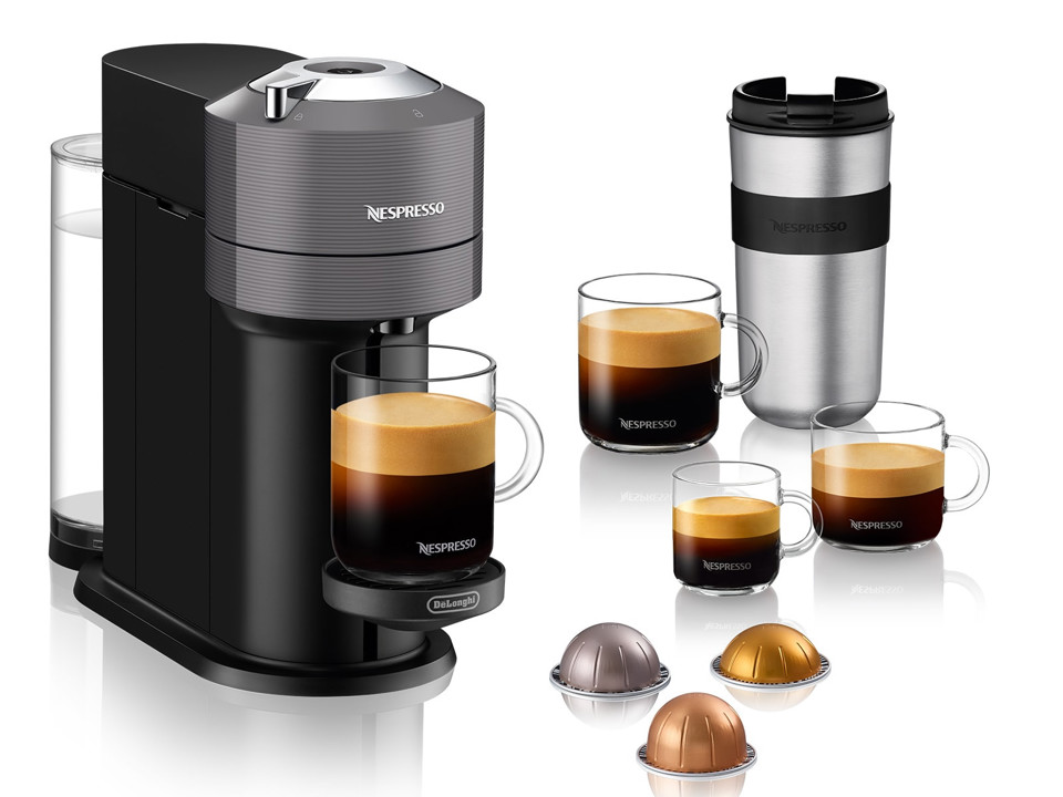 DeLonghi Nespresso Vertuo ENV 120.GY macchina per caffè Automatica/Manuale Macchina per caffè a capsule 1,1 L