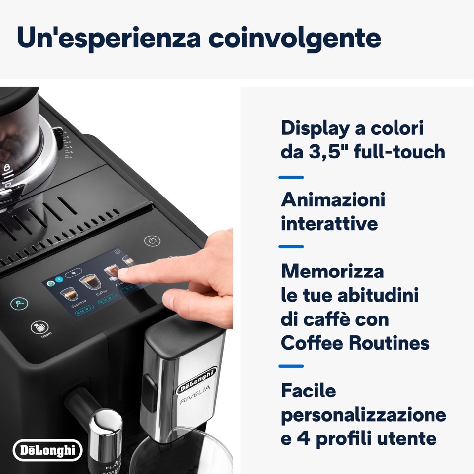 De’Longhi Rivelia EXAM440.35.B Automatica Macchina per espresso 1,4 L