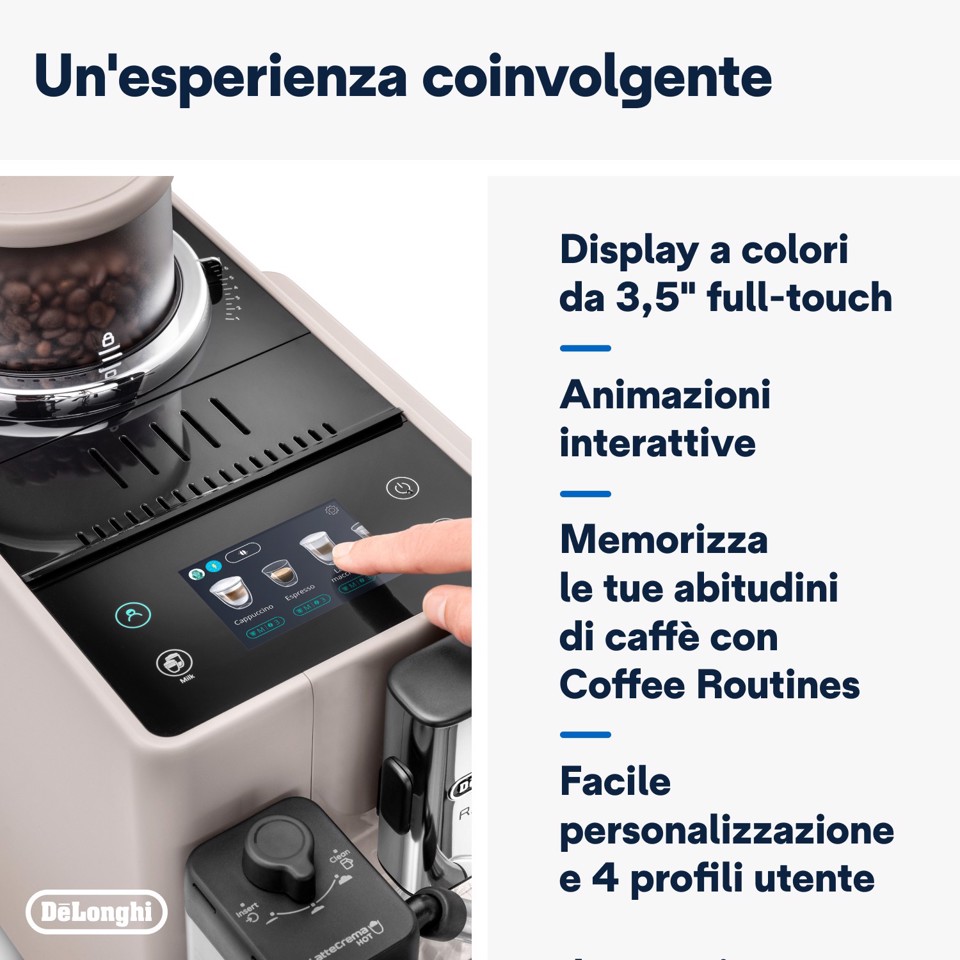 De’Longhi Rivelia EXAM440.55.BG Automatica Macchina per espresso 1,4 L
