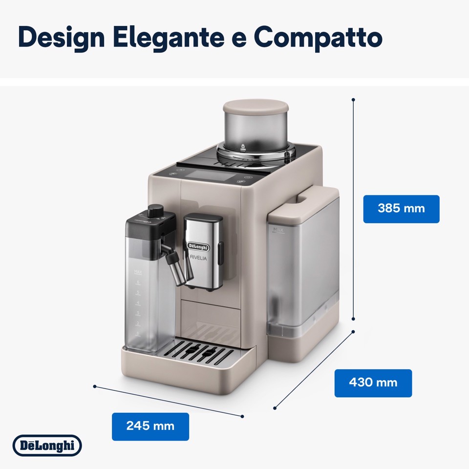 De’Longhi Rivelia EXAM440.55.BG Automatica Macchina per espresso 1,4 L