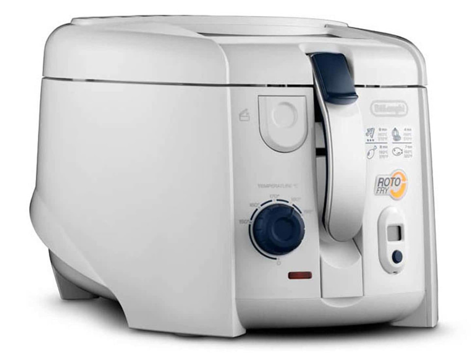 DeLonghi RotoFry Singolo Indipendente 1800 W Friggitrice Bianco