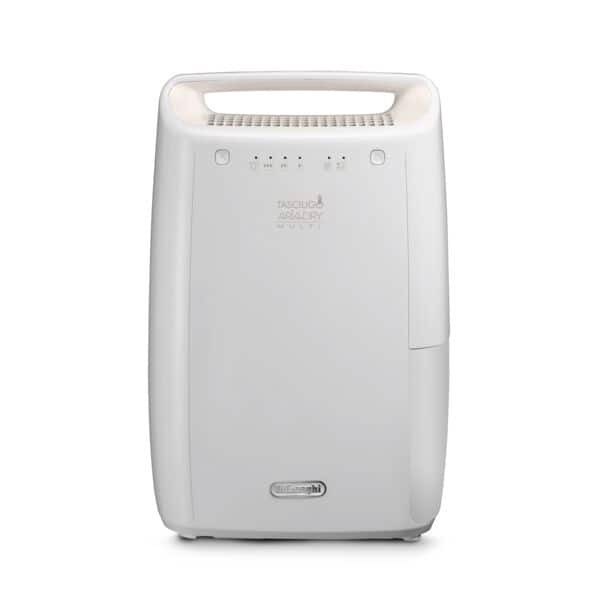 De’Longhi Tasciugo AriaDry - Deumidificatore, Capacità deumidificazione 10l/24h, Serbatoio 2,1L, Bianco (DEX210SF)