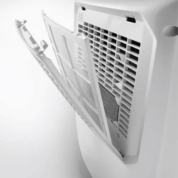 De’Longhi Tasciugo AriaDry - Deumidificatore, Capacità deumidificazione 10l/24h, Serbatoio 2,1L, Bianco (DEX210SF)
