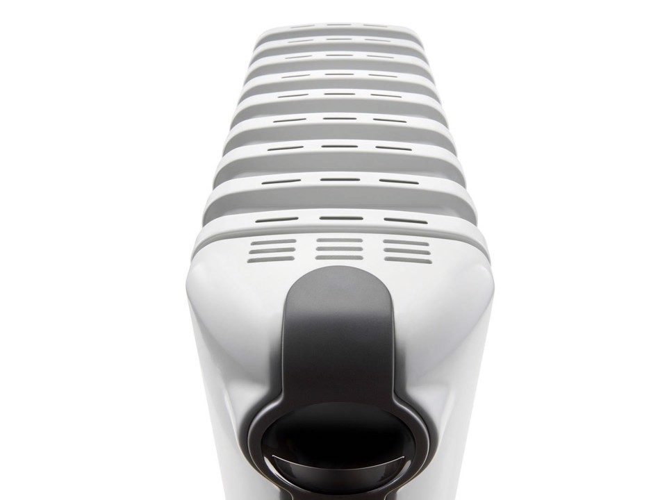 De’Longhi TRRS 0715 stufetta elettrica Interno Bianco 1500 W Riscaldatore ambiente elettrico a olio