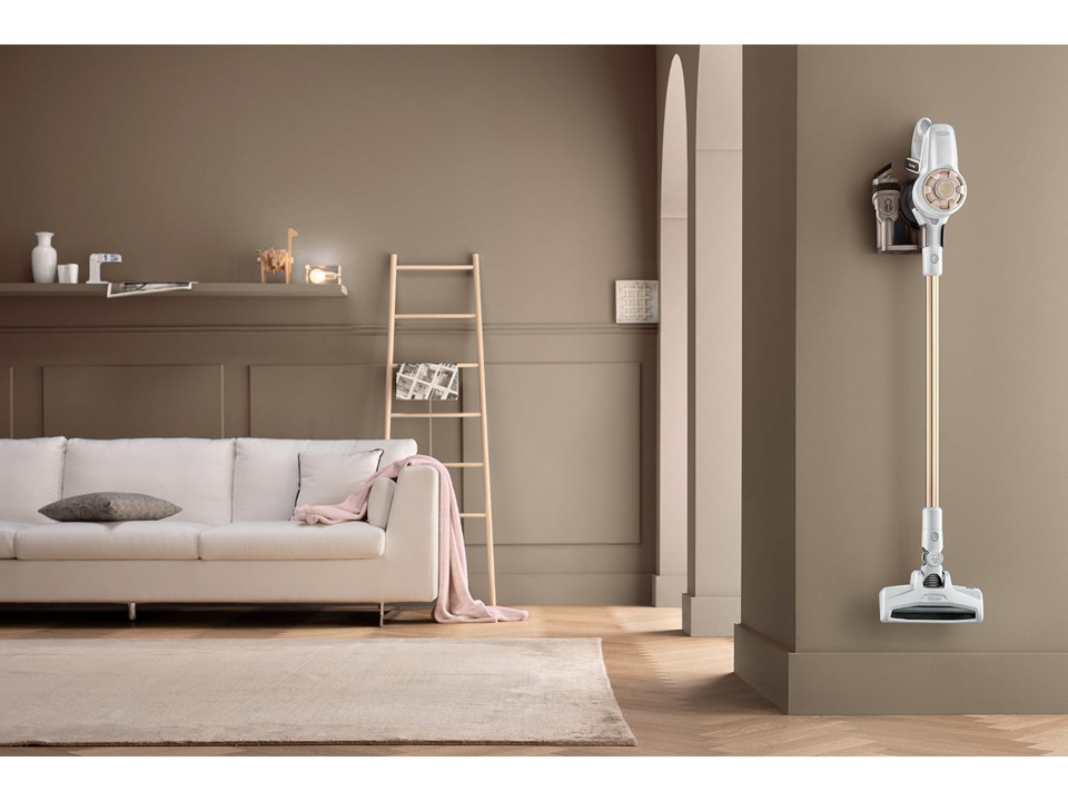 DeLonghi XLM416.WCG scopa elettrica Senza sacchetto 0,5 L 400 W Bianco