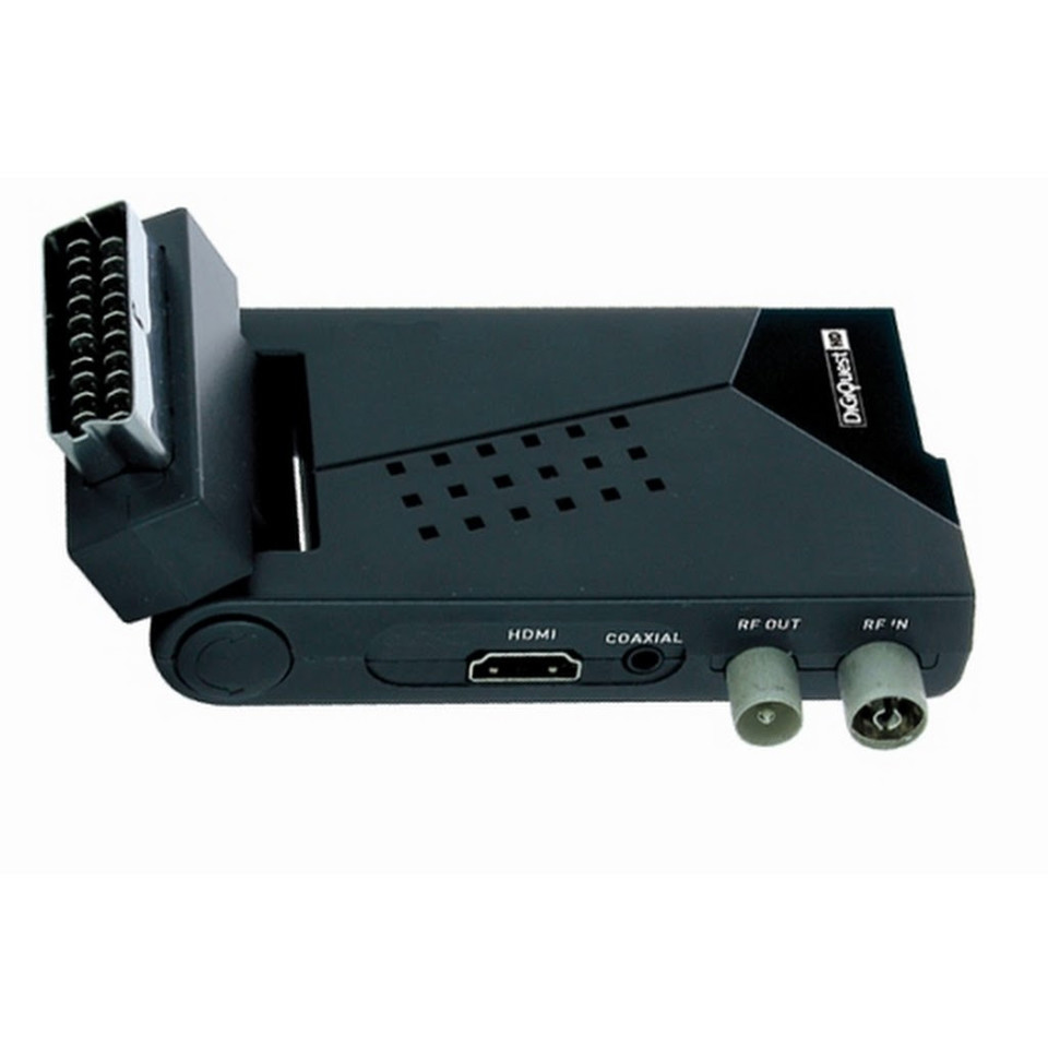 Digiquest Easy Scart HD Terrestre Full HD Nero