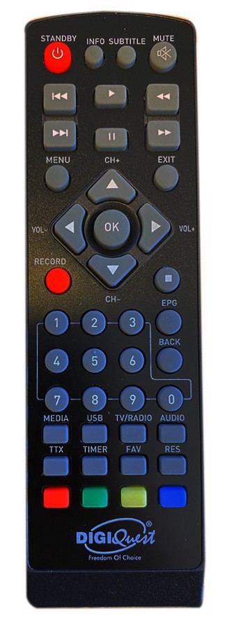 Digiquest MX5 Terrestre Full HD Nero