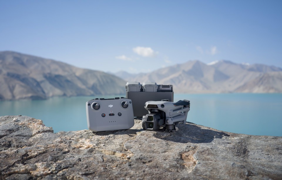 DJI Air 3s 4 rotori Quadrirotore 50 MP 3840 x 2160 Pixel 4276 mAh Grigio