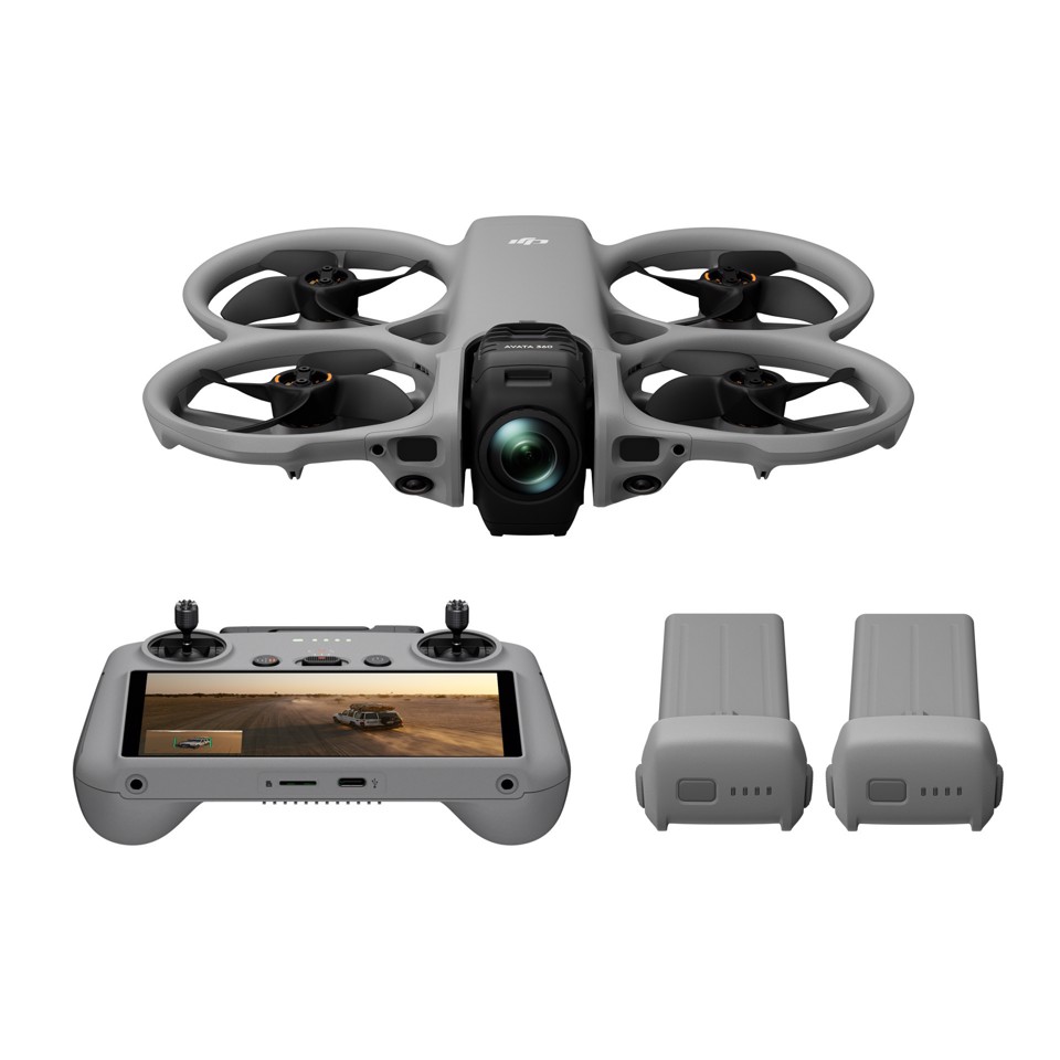DJI Avata 360 Fly More Combo (RC 2) 4 rotori Octocopter 64 MP 6000 x 3000 Pixel 2700 mAh Grigio