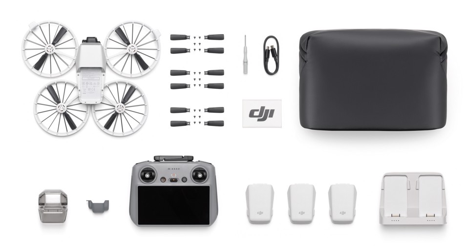 DJI Flip Fly More Combo RC 2 4 rotori Quadrirotore 48 MP 3840 x 2160 Pixel 3110 mAh Nero, Bianco