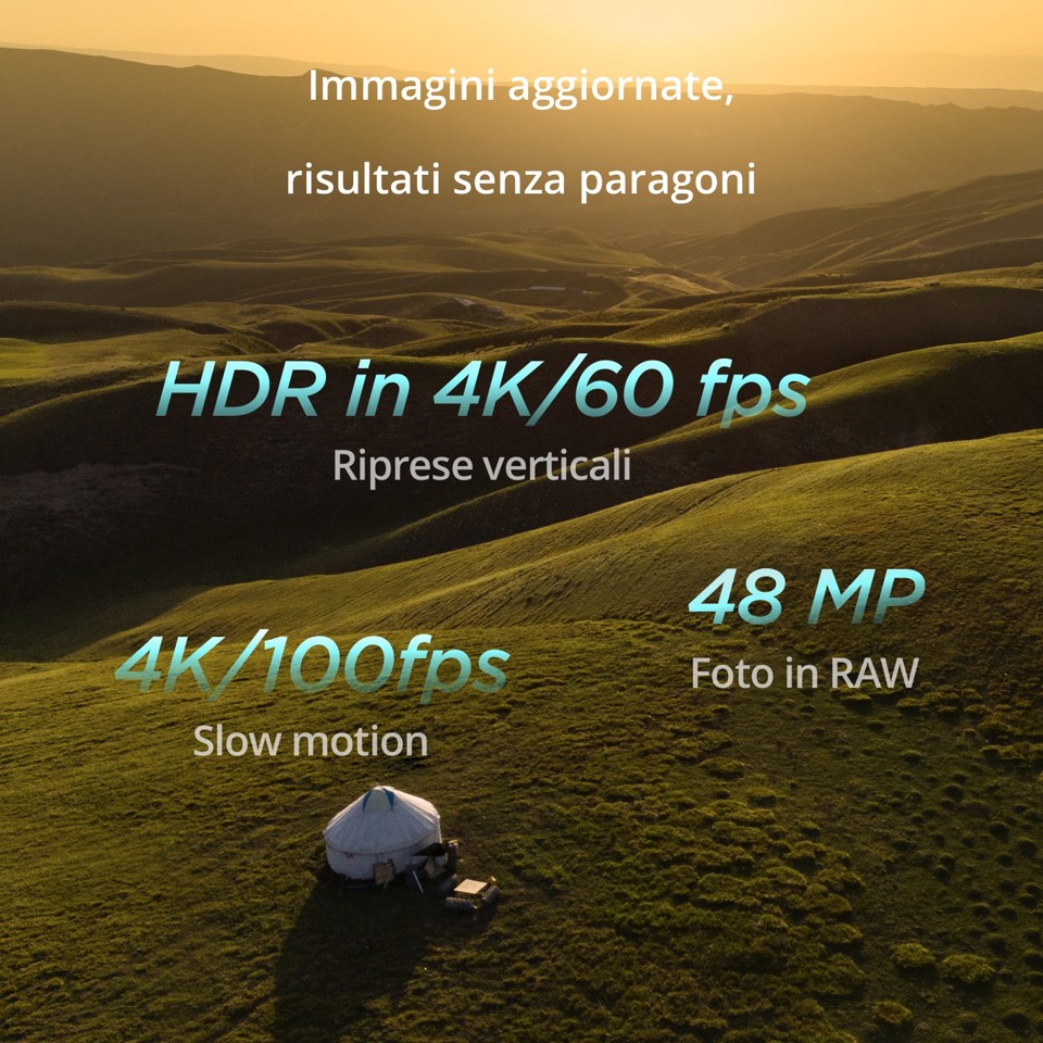 DJI Mini 4 Pro Fly More Combo (RC 2) 4 rotori Quadrirotore 48 MP 3840 x 2160 Pixel 2590 mAh Nero, Bianco