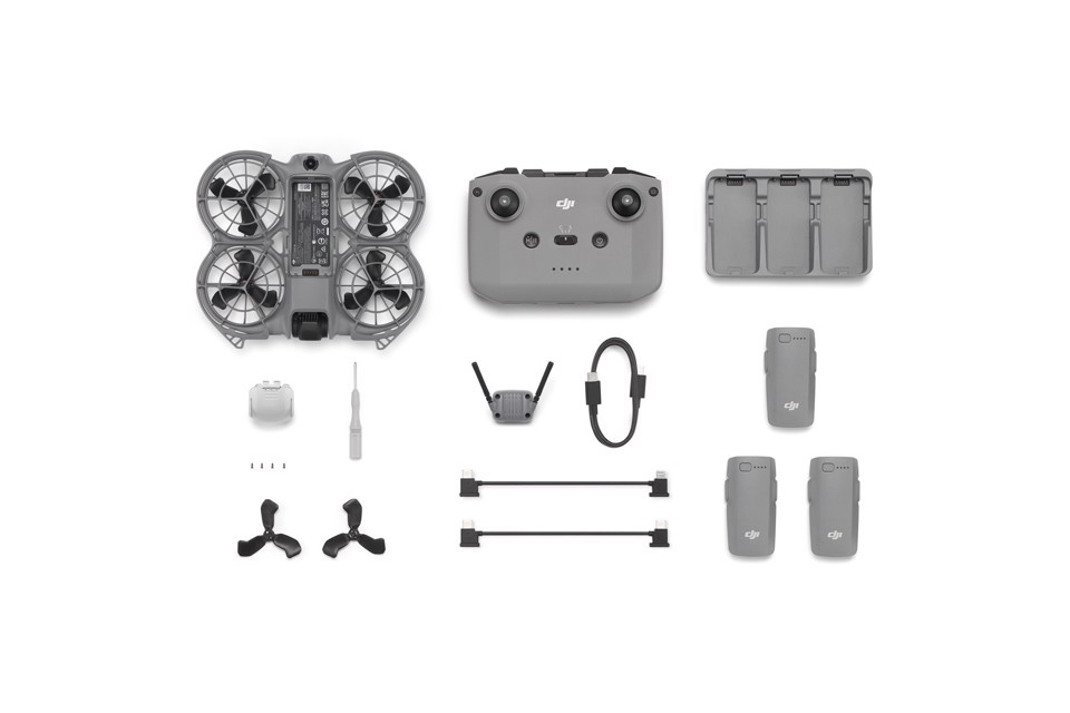 DJI Neo 2 Fly More Combo 4 rotori Quadrirotore 12 MP 2688 x 1512 Pixel 1606 mAh Nero, Grigio
