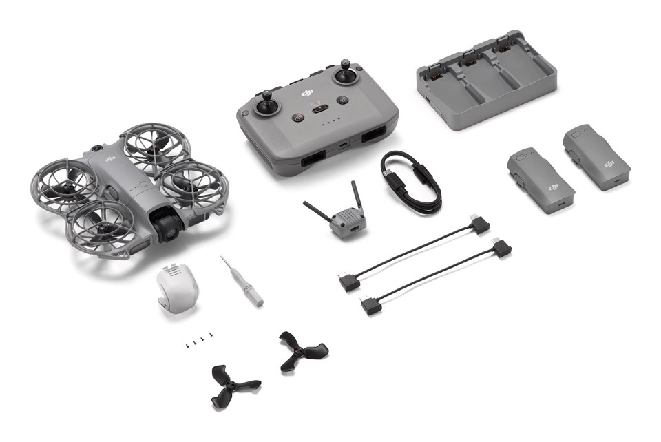 DJI Neo 2 Fly More Combo 4 rotori Quadrirotore 12 MP 2688 x 1512 Pixel 1606 mAh Nero, Grigio