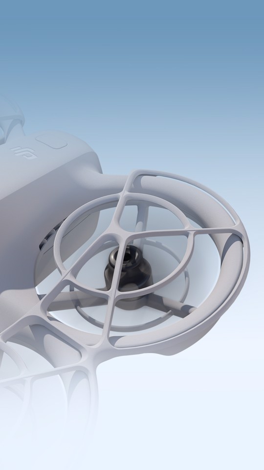 DJI Neo 4 rotori Quadrirotore 12 MP 3840 x 2880 Pixel 1435 mAh Nero, Bianco