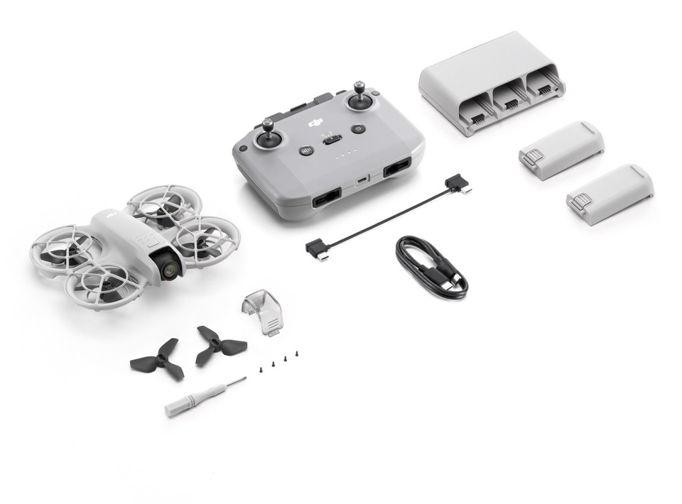 DJI Neo Fly More Combo 4 rotori Quadrirotore 12 MP 3840 x 2880 Pixel 1435 mAh Nero, Bianco