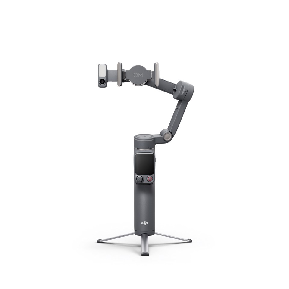DJI Osmo Mobile 8P Advanced Tracking Combo Stabilizzatore per fotocamera per smartphone Nero