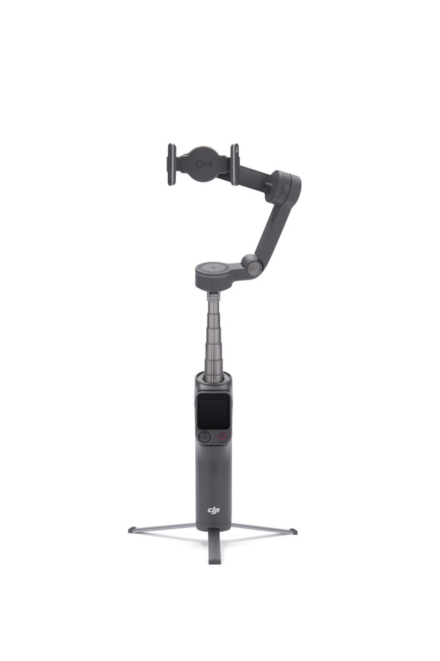 DJI Osmo Mobile 8P Standard Combo Stabilizzatore per fotocamera per smartphone Nero