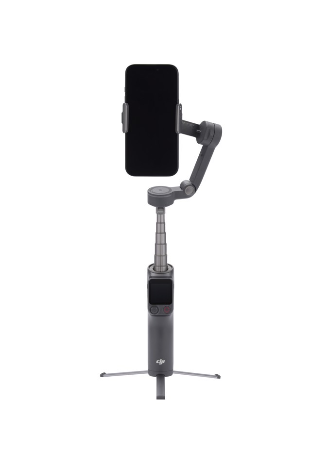 DJI Osmo Mobile 8P Standard Combo Stabilizzatore per fotocamera per smartphone Nero