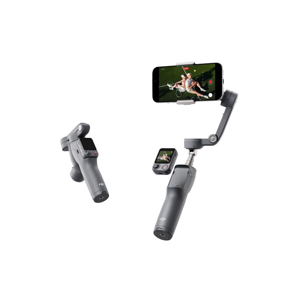 DJI Osmo Mobile 8P Standard Combo Stabilizzatore per fotocamera per smartphone Nero