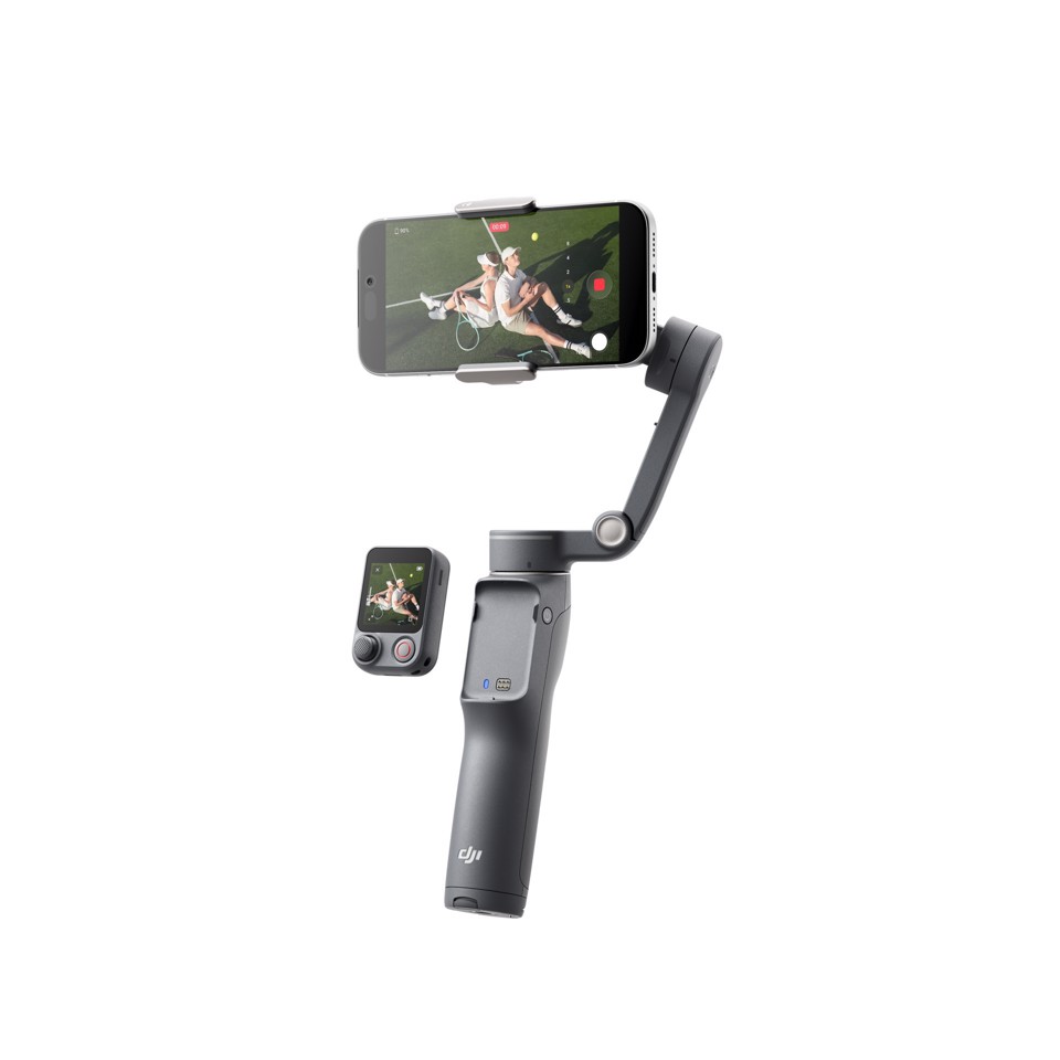 DJI Osmo Mobile 8P Standard Combo Stabilizzatore per fotocamera per smartphone Nero