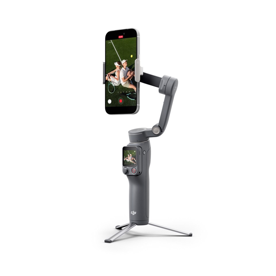 DJI Osmo Mobile 8P Standard Combo Stabilizzatore per fotocamera per smartphone Nero