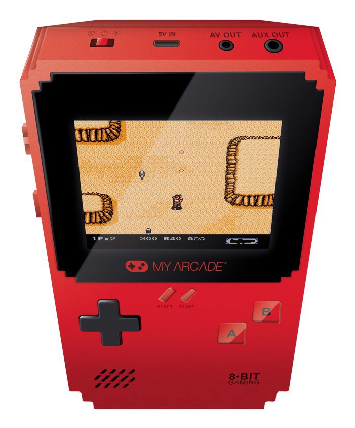 dreamGEAR PIXEL CLASSIC Rosso Gamepad Digitale