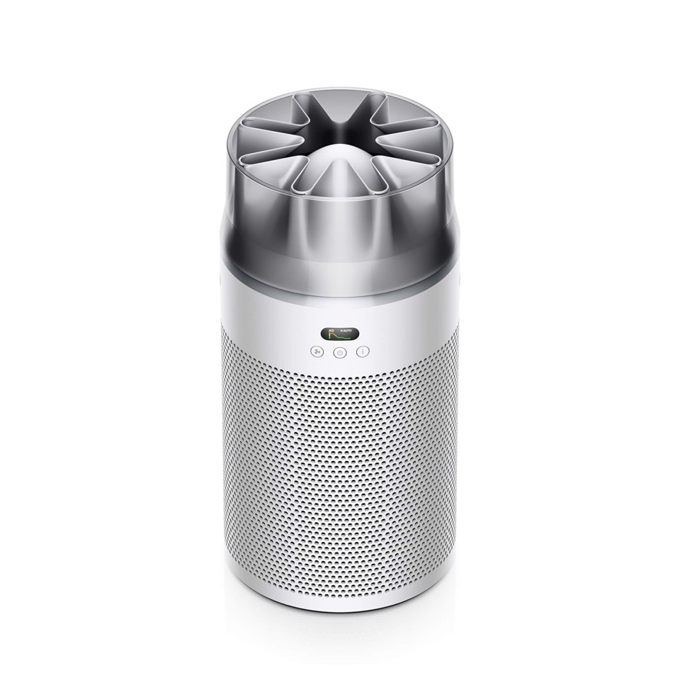 Dyson 491355-01 purificatore 100 m² 24 dB Argento, Bianco
