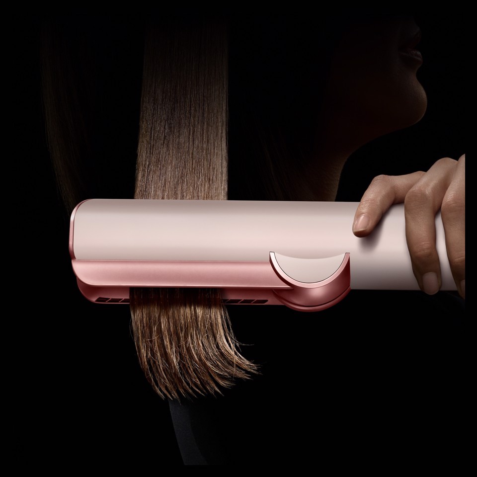 Dyson Airstrait Piastra per capelli Airflow Rame, Susina 1600 W
