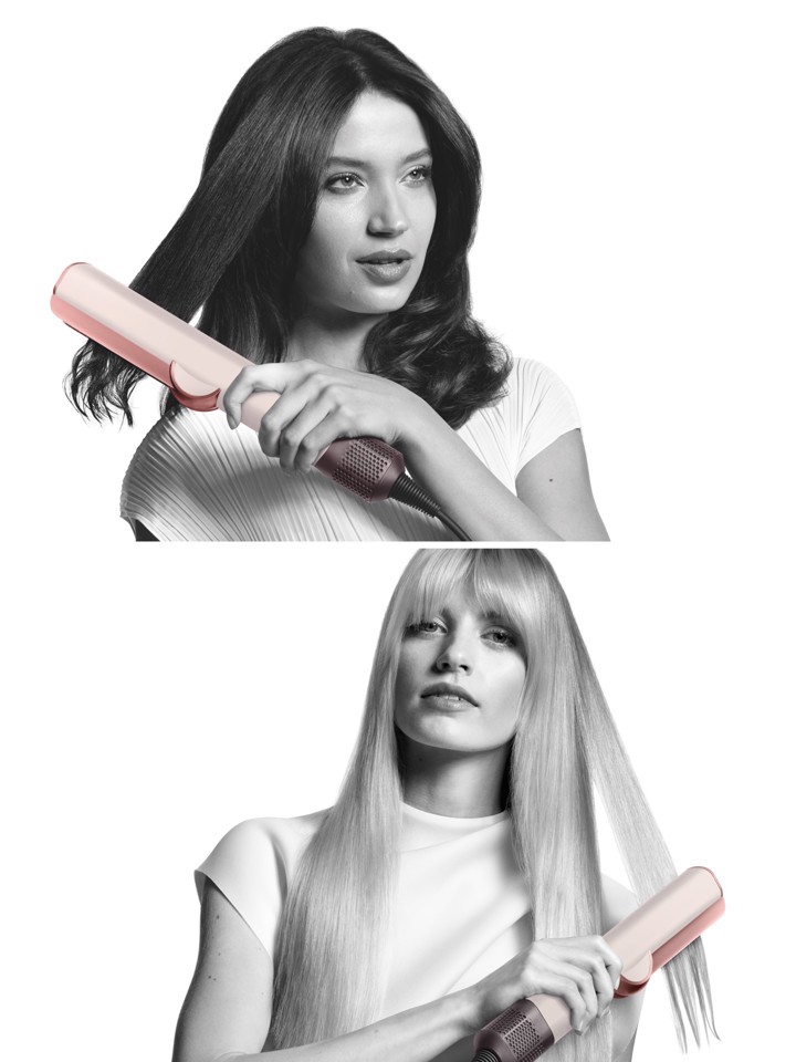 Dyson Airstrait Piastra per capelli Vapore Rosa, Rose Gold 1600 W 1,98 m