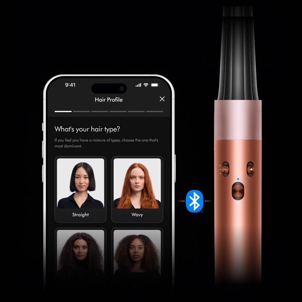 Dyson Airwrap i.d. Amber Silk Mossi e Ricci