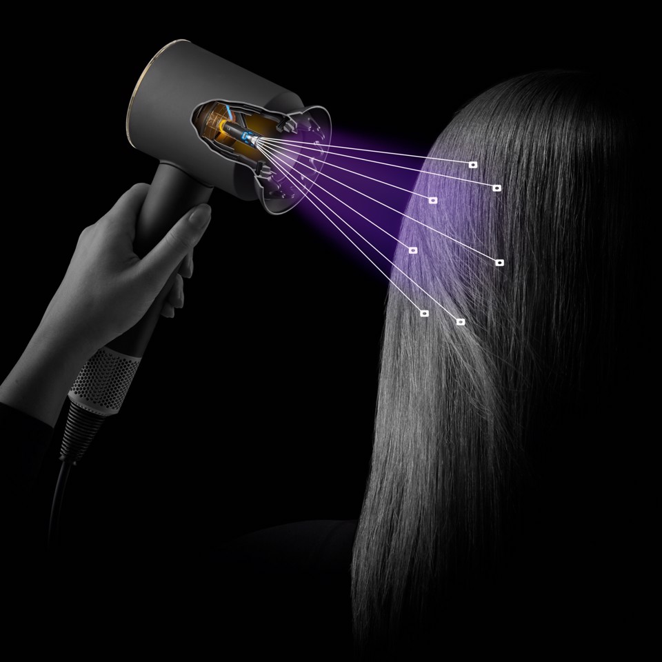 Dyson Asciugacapelli Supersonic Nural™capelli lisci e ondulati