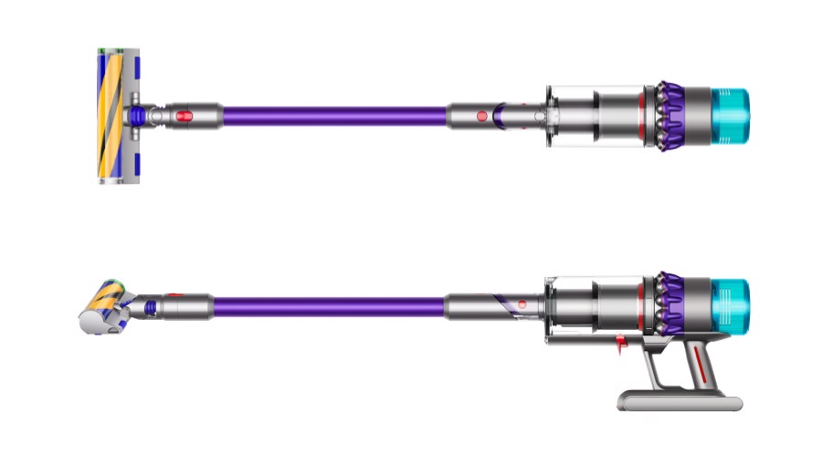 Dyson Gen5 Detect aspirapolvere senza filo Porpora Senza sacchetto