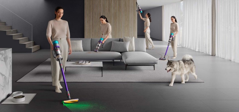Dyson Gen5 Detect aspirapolvere senza filo Porpora Senza sacchetto