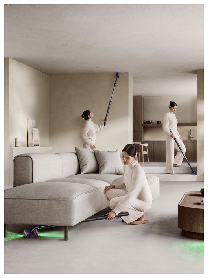 Dyson PencilVac Fluffycones Aspirapolvere elettrica Batteria Secco Senza sacchetto 0,8 L Nero, Grigio